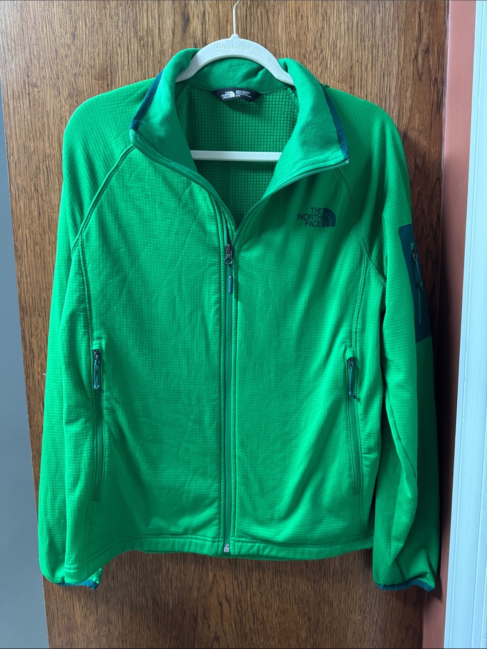 The North Face Green Lightweight Full-Zip Jacket